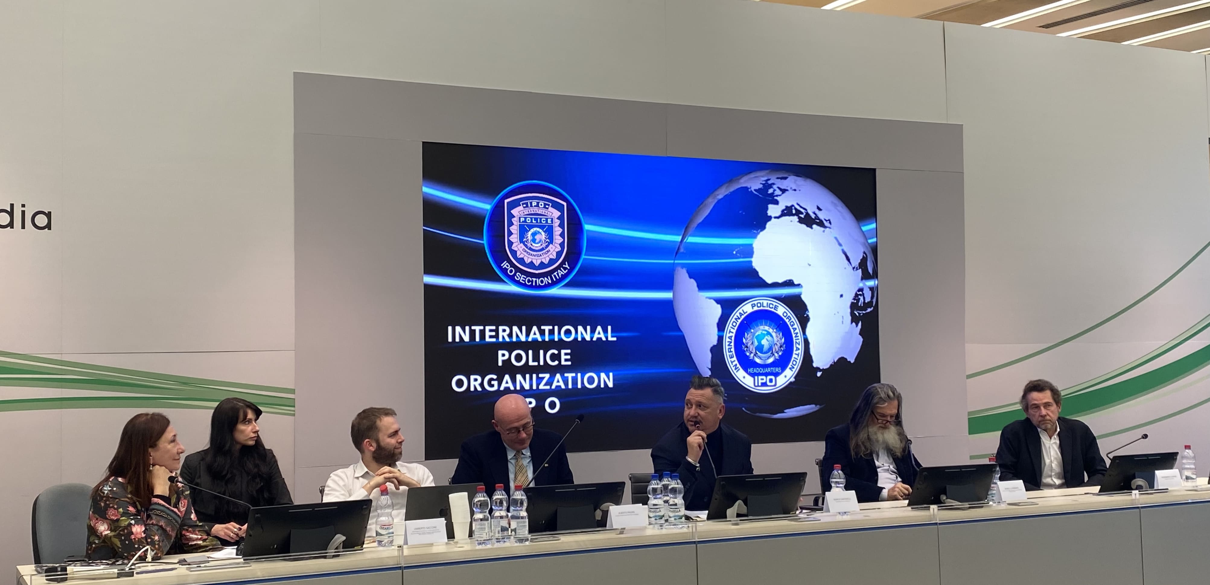 Marco Santarelli al convegno di International Police Organization