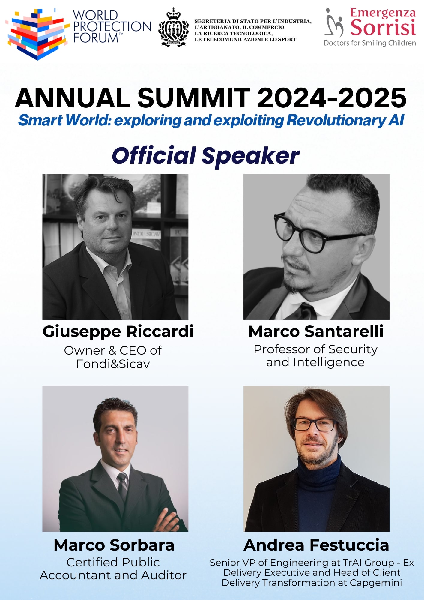 Annual Summit - Official Speaker